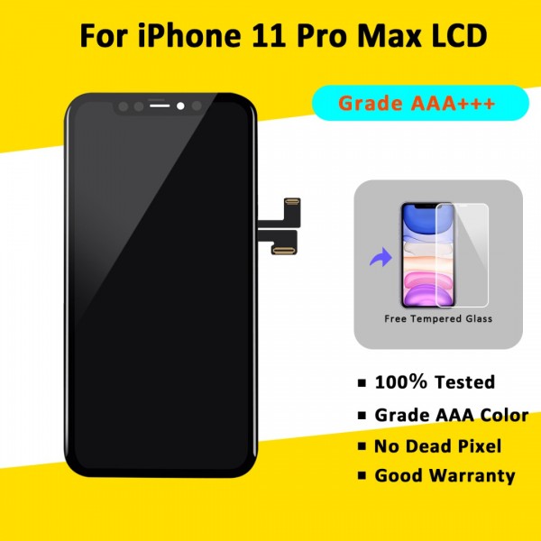 10 Piece Grade AAA+++ Display LCD Screen For iPhone 11 Pro Max